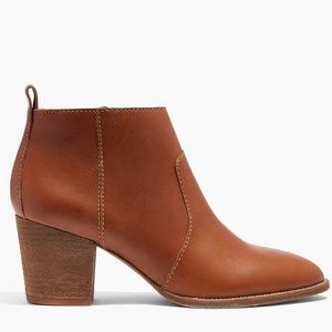 Madewell The Brenner Boot in Leather